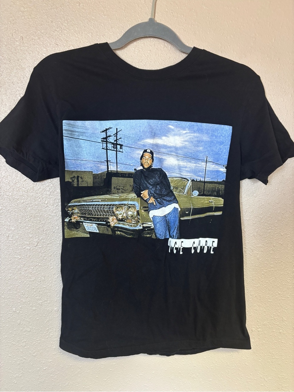 Ice Cube Graphic Tee - Black